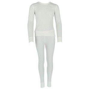 Hanes Girl's Waffle Knit Thermal Long Underwear